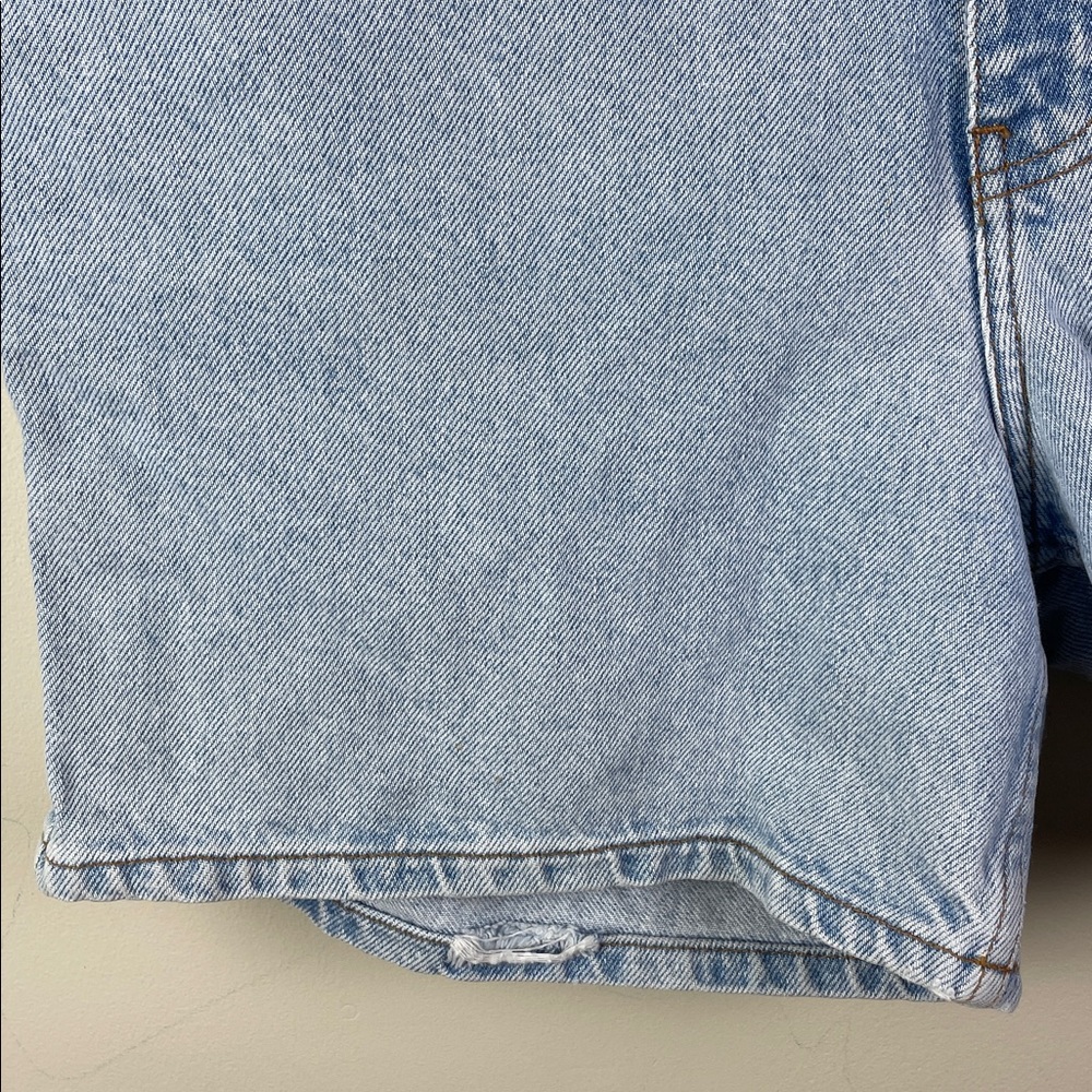 Calvin Klein Jeans Light Blue Denim Jean Shorts - Picture 6 of 9